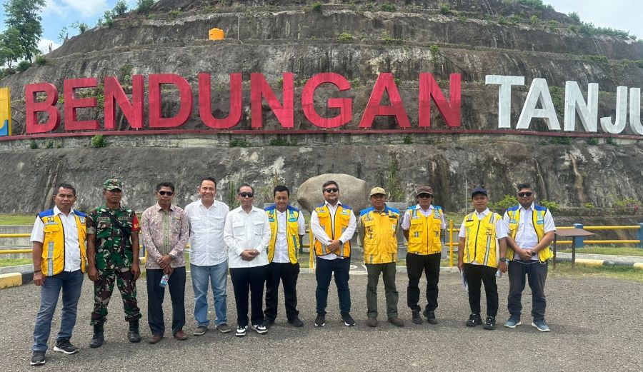 Bendungan Tanju Diharapkan Mulai Berfungsi Normal Tahun Depan